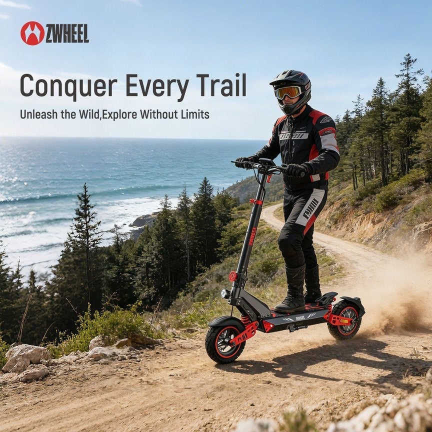 ZWHEEL ZSD1 | Mountain Off-Road E-Scooter | AimHigh Tech eBikes